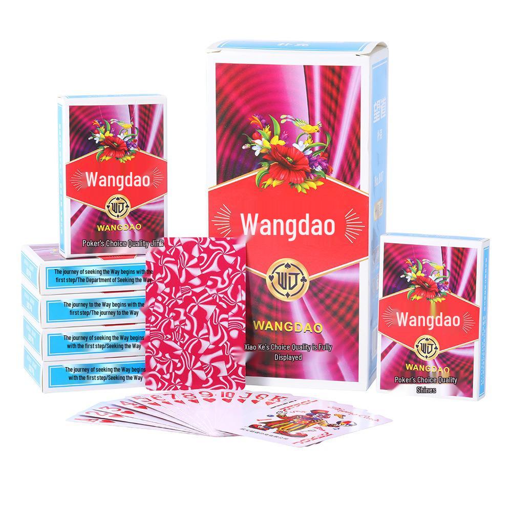 Wangdao 807 Pattern Spider Solitaire and Poker Card Game Set