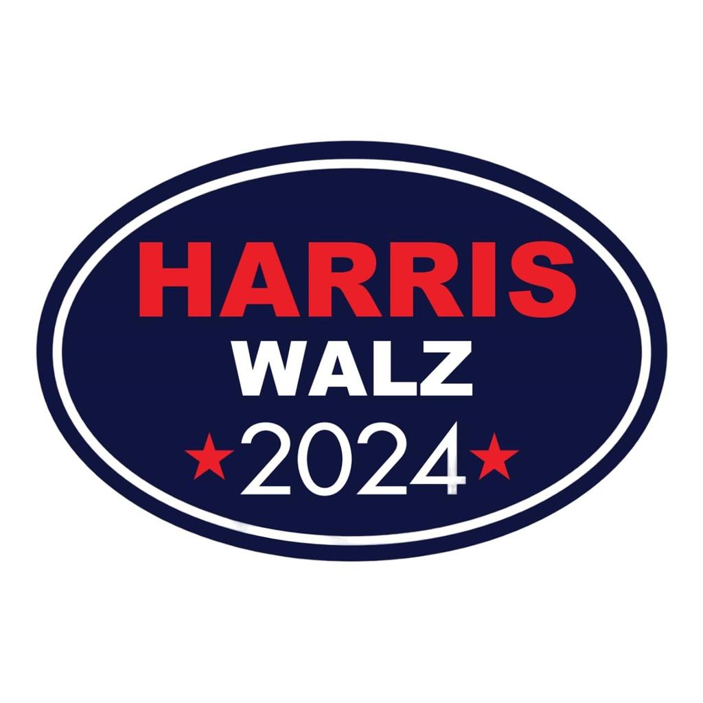 2024 Sticker, 8 Inches X 4 Inches Big Letters Car Decal, President   2024 Bumper Sticker Fadeproof Vinyl For Car, Truck, Window, Laptop