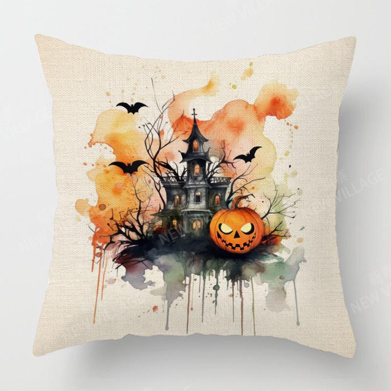 Decorative Cushion Home Living Room Decor Throw Pillow Cover 40*40 40x40cm 60x60cm 45x45cm 50x50cm Pillowcase Halloween Autumn
