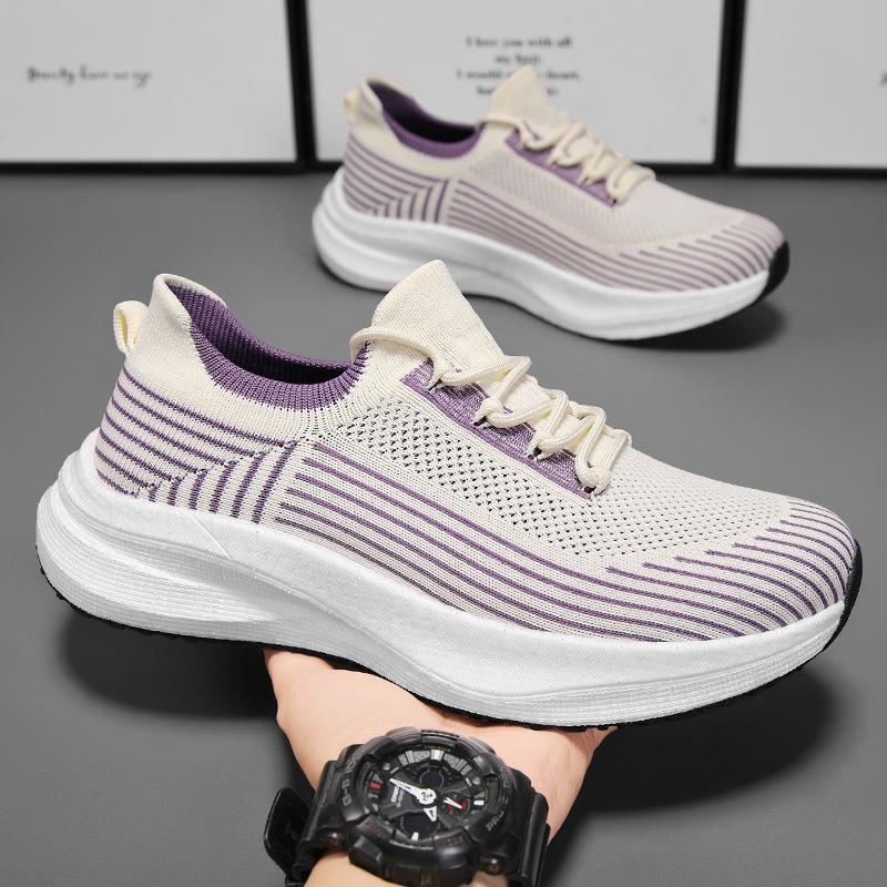 Nuova Moda Uomo Quattro Stagioni Scarpe Comode con Suola Spessa Studenti Ragazzi di Tendenza Suola Morbida Traspiranti Casual Scarpe da Corsa