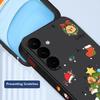Christmas Tree Pattern Case For Samsung Galaxy S25 S24 Ultra S23 S22 Plus S21 FE A15 A16 A17 A26 A35 A36 A54 A55 A56 5G Lanyard Case Cover Funda