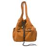 Schoolbag multi-purpose drawstring backpack female large-capacity simple college student class commute shoulder crossbody schoolbag travel backpack