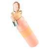 Thermal Cup 304 Stainless Steel Outdoor Portable Travel Student Sports Vacuum Cup High Capacity 680ml Pink