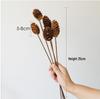 High-End Wabi-Sabi Dried Flower Decor: Natural Reeds & Wheat for Living Room or Homestay.