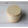 Bento X X Artisan Made In Current Model J-kitchens Small, Oval, Single-Tier Box, 17.5 11.3 6.3 Cm, Finish, Natural, Japan,