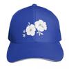 Peony Pattern  Flower Line Art Baseball Cap Bobble Hat Wild Ball Hat Vintage luxury caps Hats For Women Unisexs