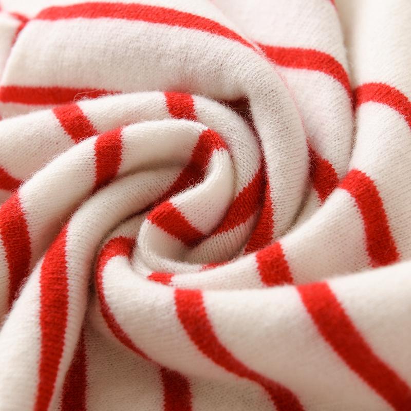 Dámský kašmírový svetr Qinghe kašmír 30% kašmír 70% vlna podzimní a zimní kašmírový svetr měkký a teplý