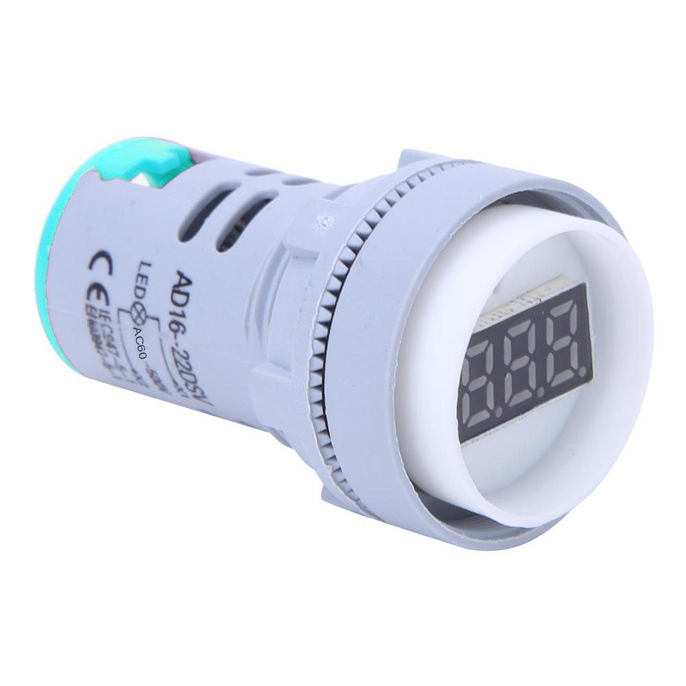 AD16-22DS LED Indicator Light Digital Display Voltmeter AC 60V-500V Voltage Meter