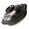0.9L Ceramic Clay Pot Cooking Casserole soil Japanese Stew Soup Pot With Lid Earthenware Hot Pot Stockpot Dish Pan Cookware