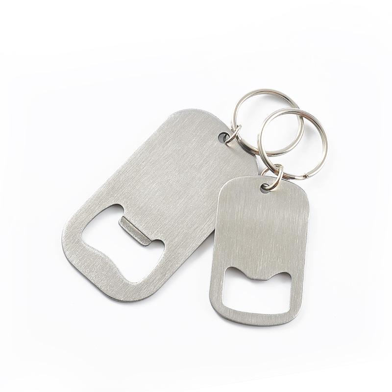 Stainless Steel Fashion Keychain Bottle Opener for Soda & Beer