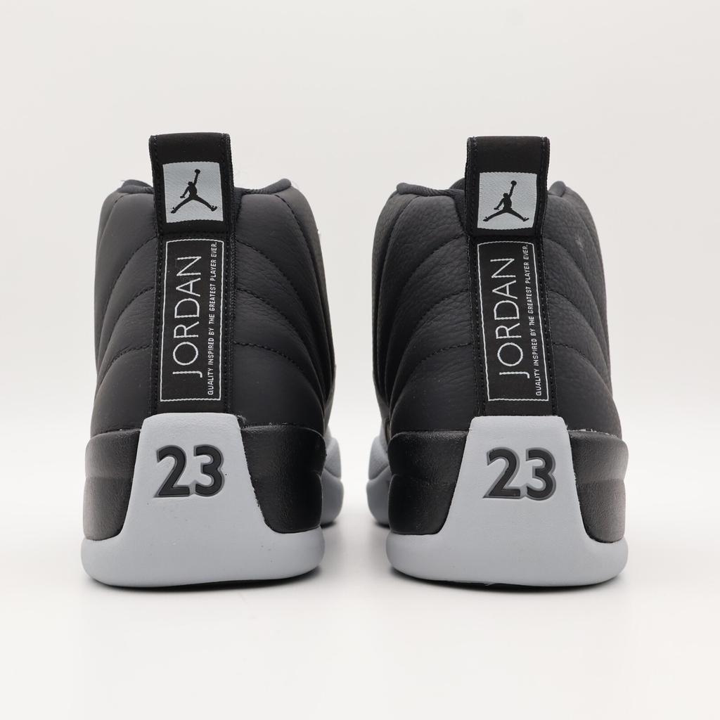 CT8013-010 Nike Air Jordan 12 Retro Barons Black and Wolf Grey (Men's)