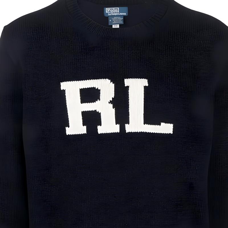 Polo Ralph Lauren Maglione FW22 Standard da Uomo Blu 710878487-001