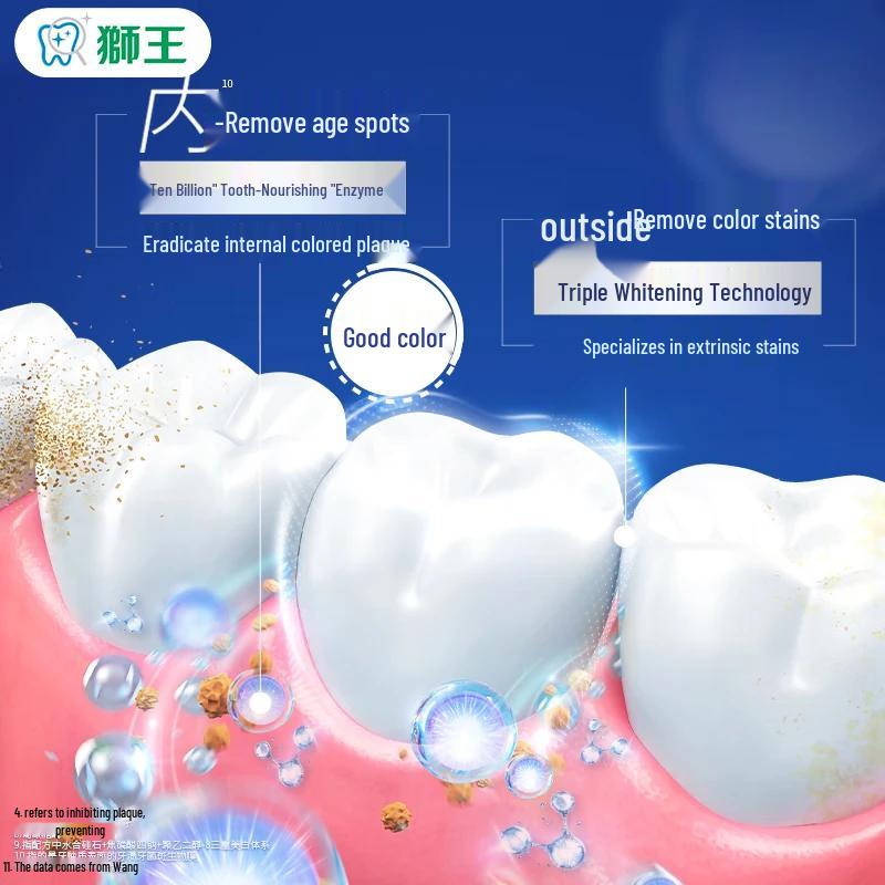 Lion King Chilizijia Enzyme Toothpaste Duo Set