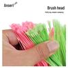 Anserui Wooden Handle Plastic Broom