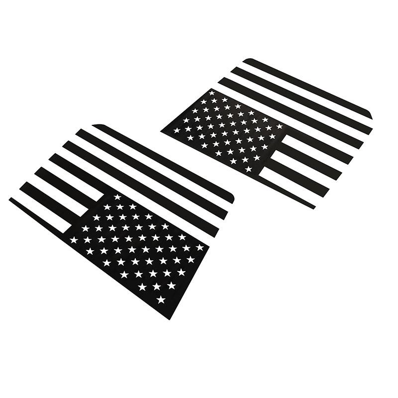 For Land Rover Discovery 3 LR3 For Discovery 4 LR4 2004-2016 Car Exterior Rear Side Window Glass Sticker Car Accessories