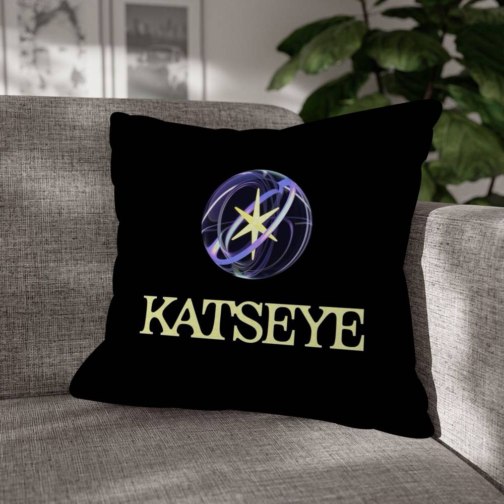 Korea Kpop KKatseye Pillow Cover Soft Decorative Throw Pillow Case Xcm Couch Home Decor for Living Room Sofa Party Gift