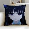 anime Kaii to Otome to Kamikakushi Cushion Cover Soft  EasyWash Pillow Case  Versatile for Couch Bed Travel and Office