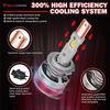 2PCS H7 LED Canbus Car Headlight Bulbs 160W H4 9005 9006 H11 9012 LED 6000K 3570 CSP Auto Lamp