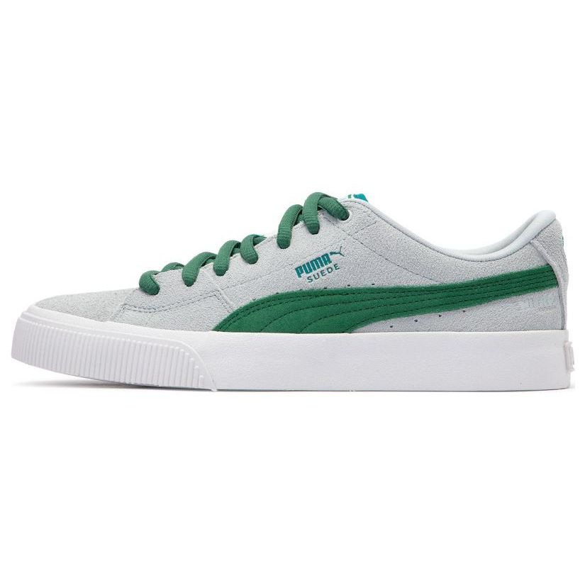 

Puma Замшевые кеды для скейтбординга Nitro с низким верхом, унисекс, серые, зеленые 386082-10 35.5