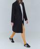 Voyonn Long Middle Wool Coat Navy 0130