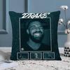 Singer DDrake For Hip Hop Pillow Cover for Bedroom Room and Living Room Sofa Decorative Cushion Cover