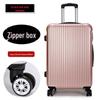 Unisex Fashion Suitcase with Combination Lock and Wheels - Cabin-Size Trolley Case for Students