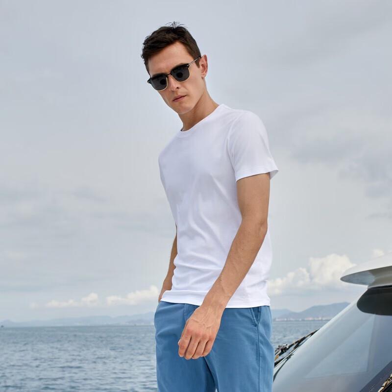 YOUNGOR Men's Casual Short Sleeve T-Shirt GSPC590001AYY