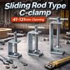 Adjustable Square Clamp Zinc Plating Fixed Holder Clip Professional C-clamp  Hardware Fasteners