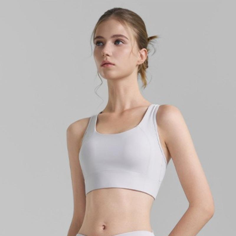 High-intensity Sports Bra with Breathable Supportive Cups Yoga Vest Shaping and Supportive Back-enhancing Fitness Wear