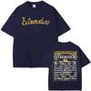 Rock Band Extremoduro 2026 Tour Concert Graphic TShirt  Mens Trendy Street Pop Music 100 Cotton Casual Women And Men Tshirt