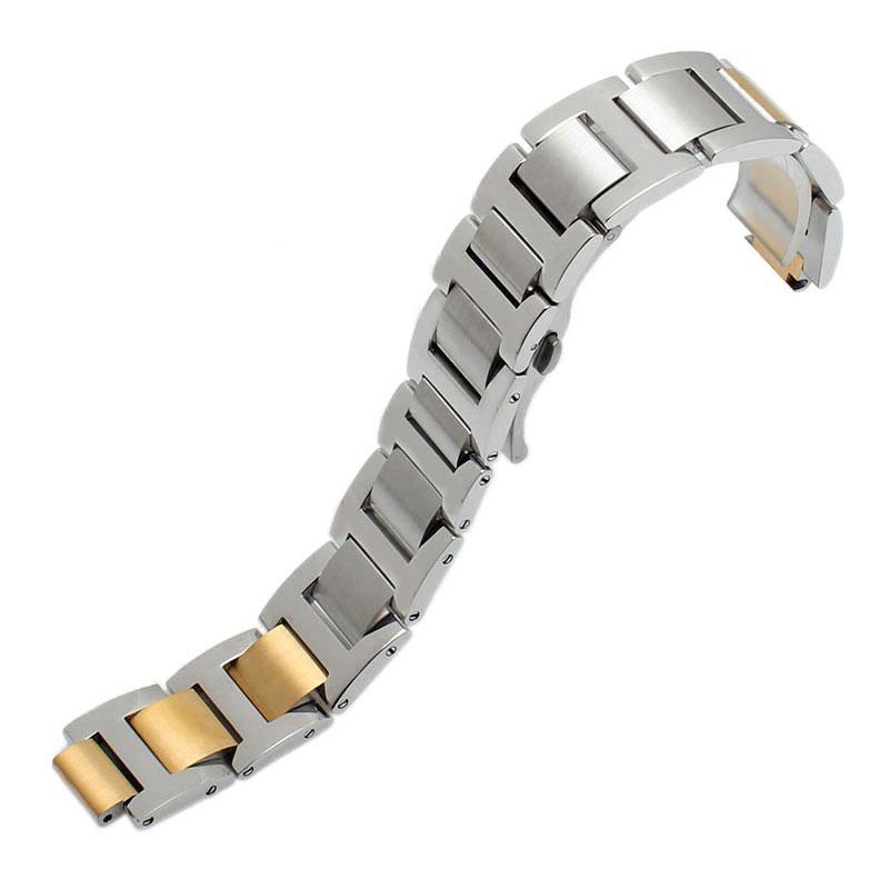 stainless steel watchband for Ballon Bleu series 20*12mm 18*11mm 14*8mm W6920046 straps women's men's bracelet
