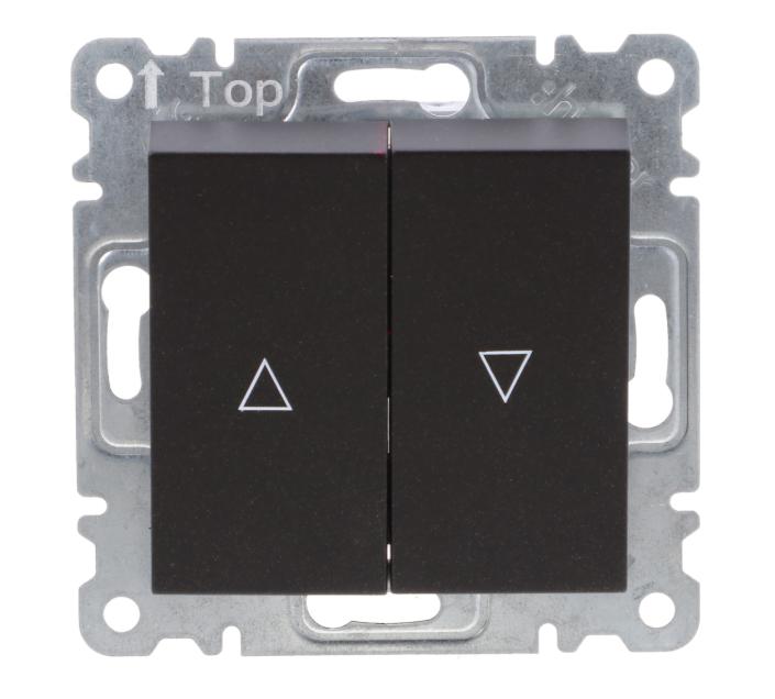 Lumina Bistable Shutter Switch Black Wl0313