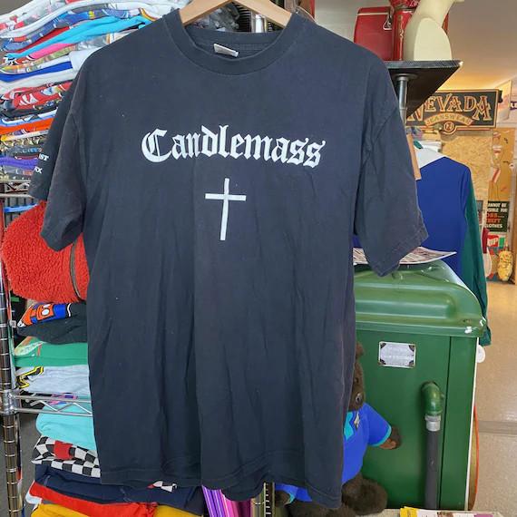 Candlemass Band Logo Black Shirt Unisex Concert S-5XL SG906 Unisex T-Shirt XXXXL
