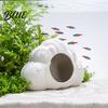 Underwater Resting Place Cloud Shape Aquarium Cave, Betta Fish Hideout with Suction Cups, Tank Landscaping Decorative Shrimp Cave for Tanks Decor