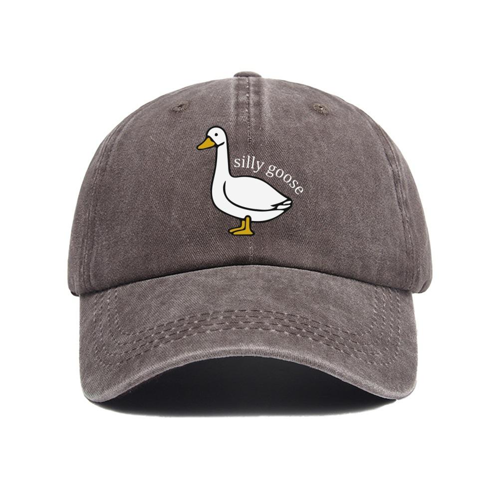 Cute Duck Design Baseball Cap, Graphic Hat, Casual Soft Top Baseball Cap For Men & Women, Fashion Accessories For Daily Wear