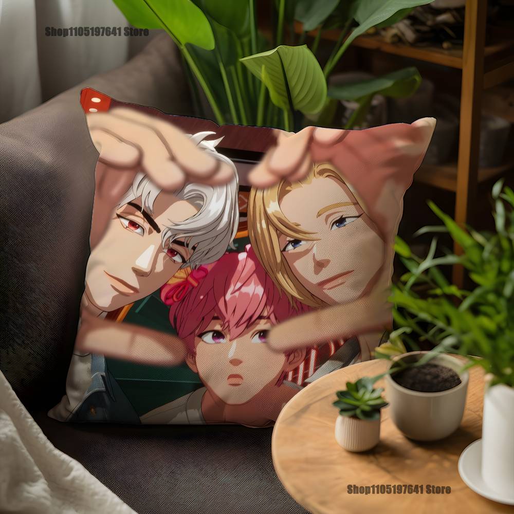Plave Y-Yejun Noah B-Bamby-Es Pillow Case For Sofa Decor Car Office Room Printing Cushion Cover Decorations And Protector