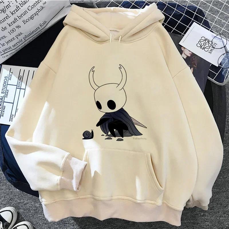 Hollow Knight Pánské mikiny Korea Ulzzang Grunge Y2k Estetické Fmale Podzimní a zimní pulovry Hoddies Grafický Streetwear