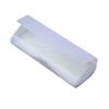 Color Snap Button Transparent Glasses Case Plastic Portable Myopia Glasses Reading Glasses Portable Direct Supply