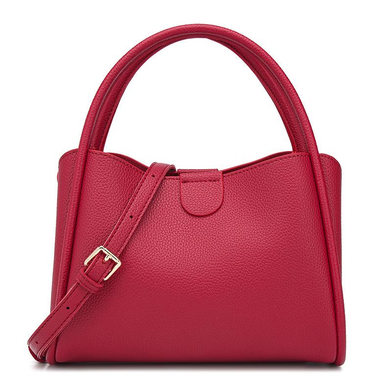 Bags Women'S Large Capacity Retro Style Fashion Versatile One Shoulder Portable Niche Commuter Bag