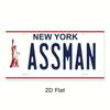 Retro Car 2D Metal Sign, Aluminum Wall Decor 15x30cm
