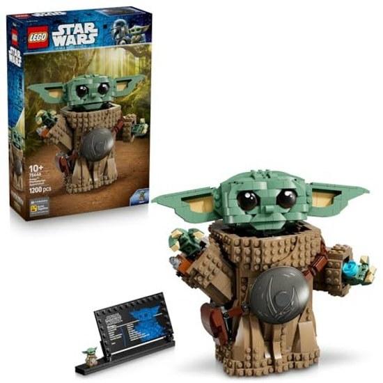 LEGO Star Wars Grogu (Mandalorians Apprentice) Toy Block Boys Girls Children Aged 10 11 12 Elementary School Space Battle Robot Figure Merchandise