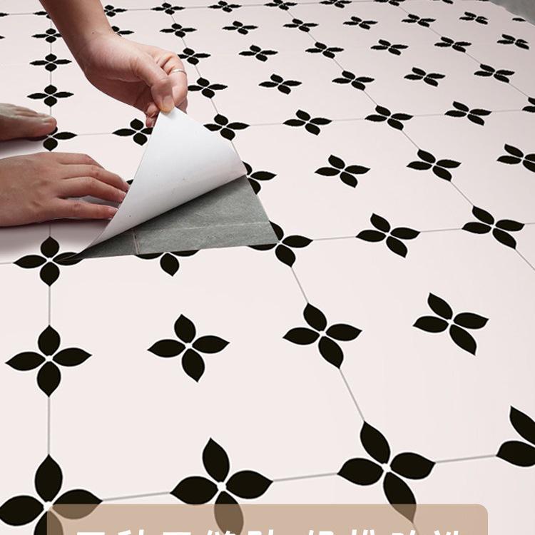 Waterproof Anti-slip Self-adhesive Bathroom & Kitchen Floor Tile Sticker