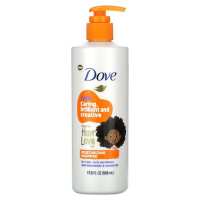 Kids Care, Moisturizing Shampoo, For Curls, Curls and Waves, 17.5 Fl Oz (518 Ml)