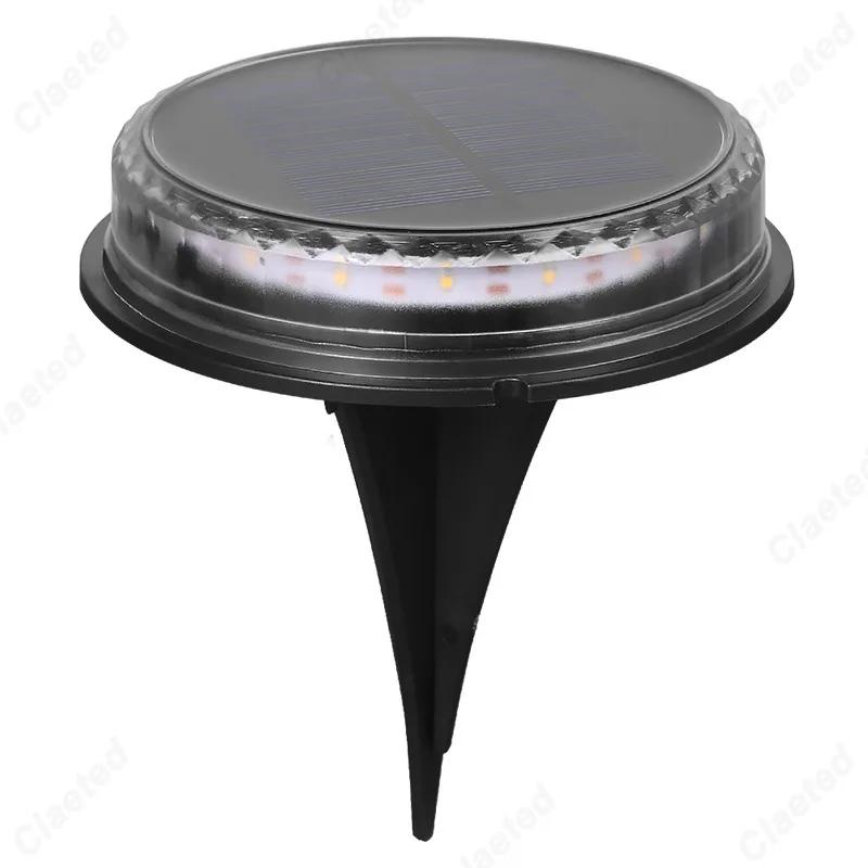 New LED Solar Underground Light Outdoor Waterproof Home Garden Lawn Plug in Atmosphere Decorative Light Fixture