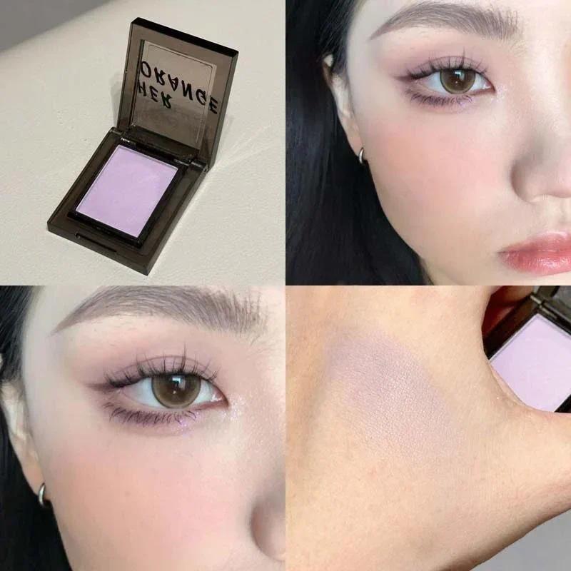 

Зеленые тени для век Хамелеон Металлические Дымчатые Монохромные тени для век Палитра матовых жемчужных блесток Земляно-серый Многоцветный макияж глаз