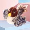 Flapping Bird Sparrow Cat Toy USB Rechargeable Interactive Flying Bird Cat Vivid Chirping Touch-Activated