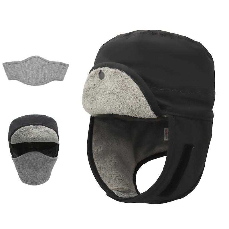 Winter new rainproof and waterproof men's outdoor sports cycling ski hat warm baby ear protection cold hat