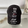 Niche Street Trendy Brand Cap Female Soft Top Shows Face Thin Sunscreen Embroidery Couple Baseball Hat Male Shows Small Face