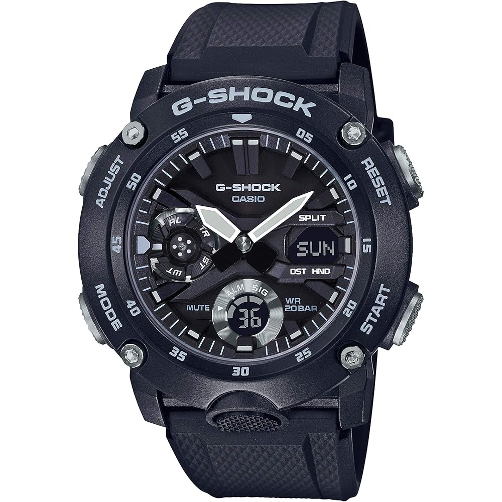 Casio G-Shock GA-2000S-1AJF Men s Watch Carbon Core Guard Structure Black