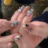 Colorful Sequin Patchwork Nail Art Decorations - Spring/Summer Mixed Sizes DIY Stickers